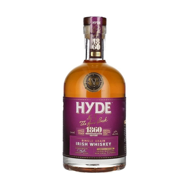 Hyde No.5 'The Aras Cask' Burgundy Cask Finish Single Grain Irish Whiskey - LoveScotch.com