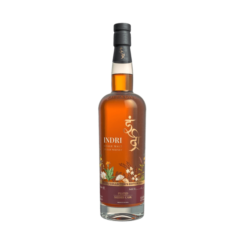 Indri Diwali 2024 Collector’s Edition Peated PX Sherry Cask Finish Whisky - LoveScotch.com