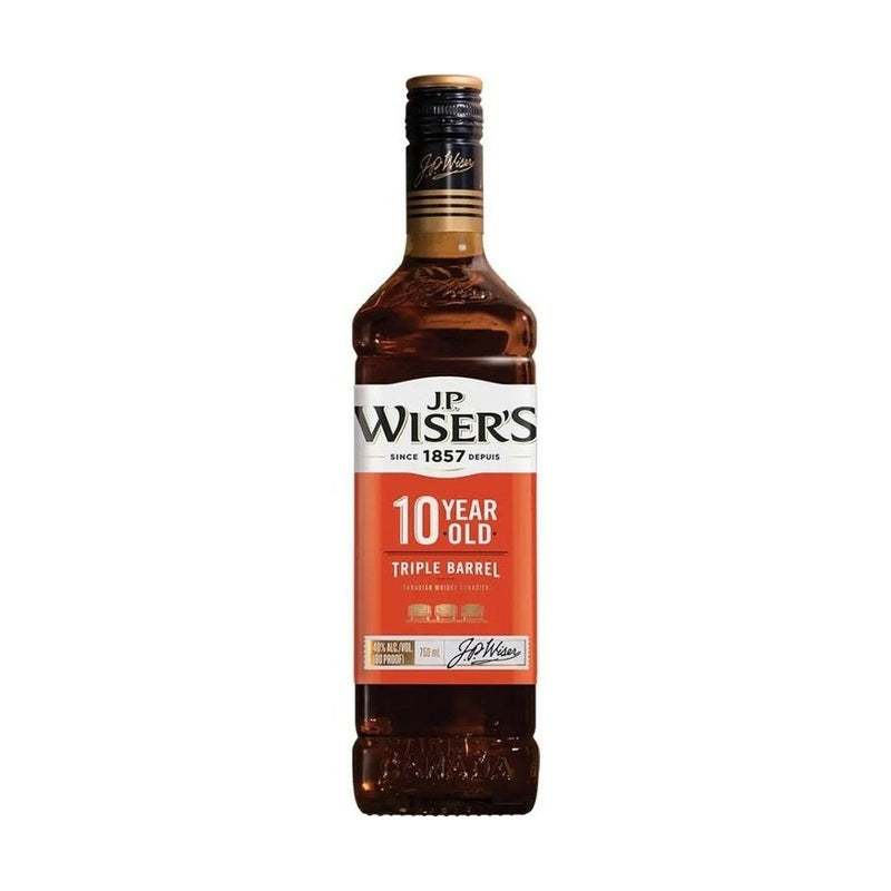 J.P. Wiser's 10 Year Old Triple Barrel Blended Canadian Whisky - LoveScotch.com