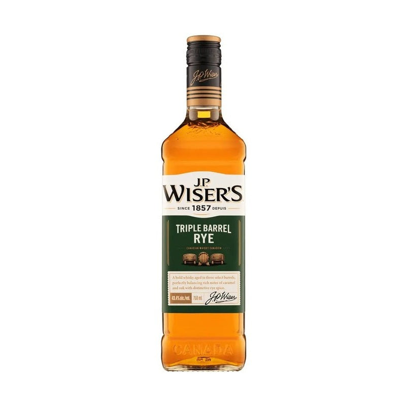 J.P. Wiser's 'Rye' Triple Barrel Blended Canadian Whisky - LoveScotch.com