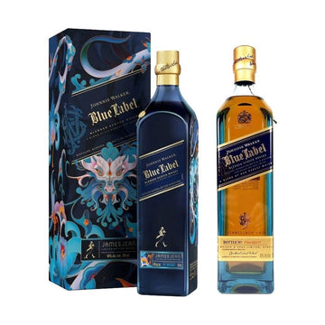 Johnnie Walker Blue Label Bundle with Year of the Dragon Bundle - LoveScotch.com