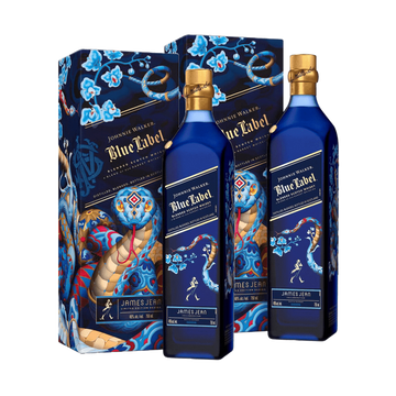 Johnnie Walker Blue Label 'Year Of The Snake' Blended Scotch Whisky Duo Pre-Order - LoveScotch.com