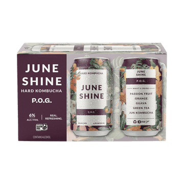 JuneShine POG Hard Kombucha 6-pack - LoveScotch.com