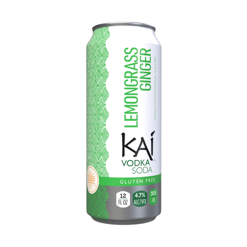 Kai Spirits Ginger Lemongrass Vodka Soda 6-Pack Case - LoveScotch.com