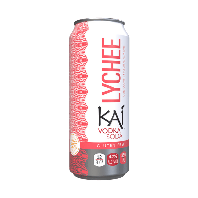 Kai Spirits Lychee Vodka Soda 6-Pack Case - LoveScotch.com