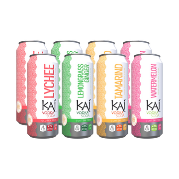 Kai Spirits Vodka Soda Variety 8-Pack Case - LoveScotch.com