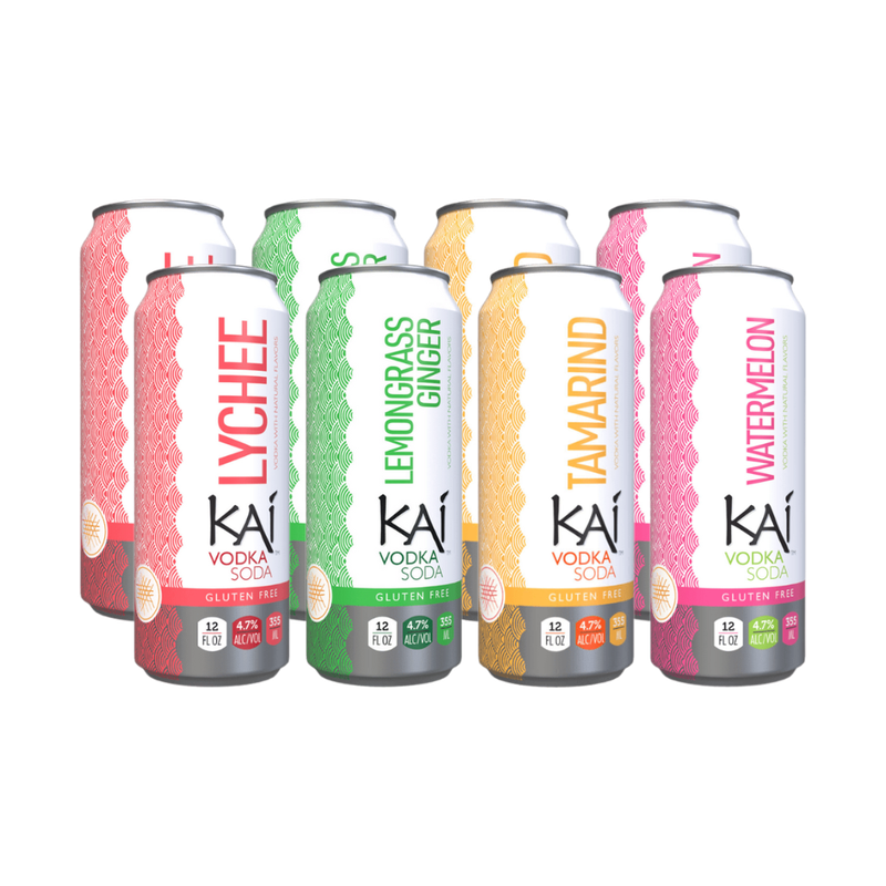 Kai Spirits Vodka Soda Variety 8-Pack Case - LoveScotch.com