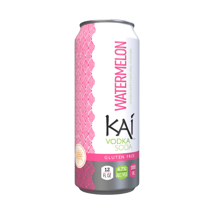 Kai Spirits Watermelon Vodka Soda 6-Pack Case - LoveScotch.com