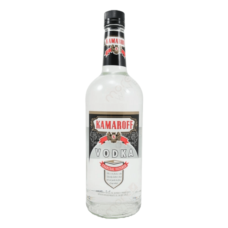 Kamaroff Vodka Liter - LoveScotch.com 