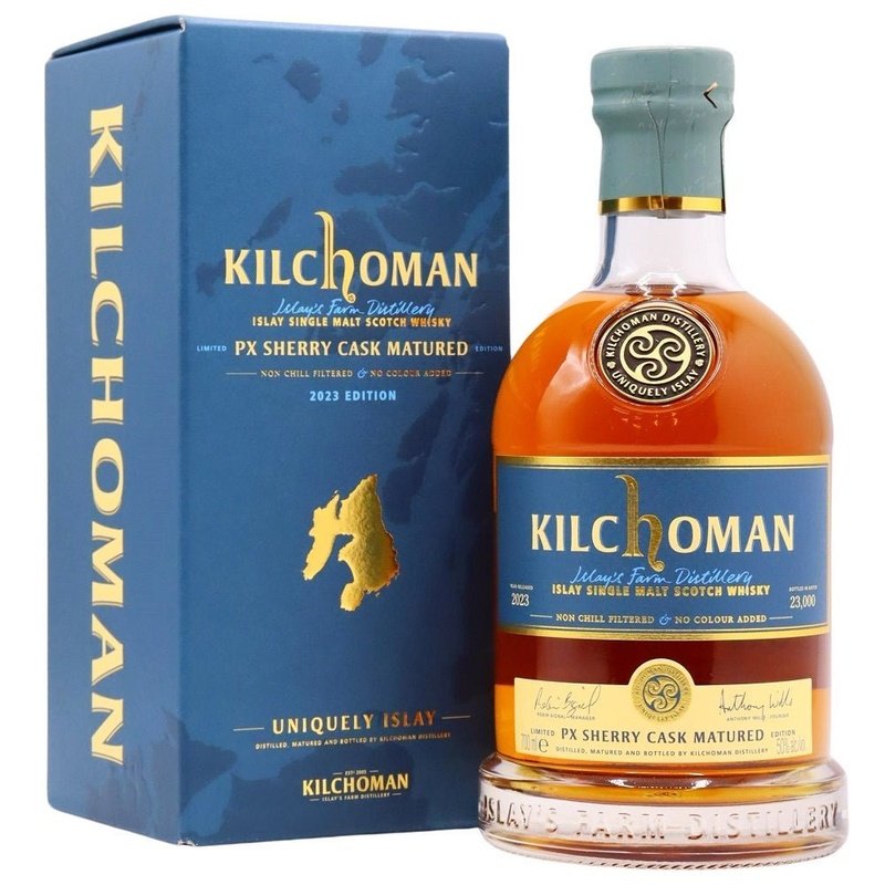 Kilchoman PX Sherry Cask Matured 2023 Edition Islay Single Malt Scotch Whisky - LoveScotch.com 