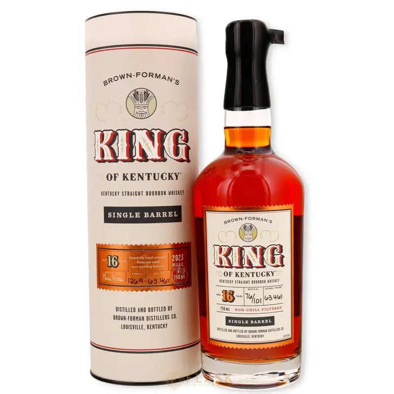 King of Kentucky Single Barrel Straight Bourbon Whiskey 16yr 2023 Edition - LoveScotch.com 