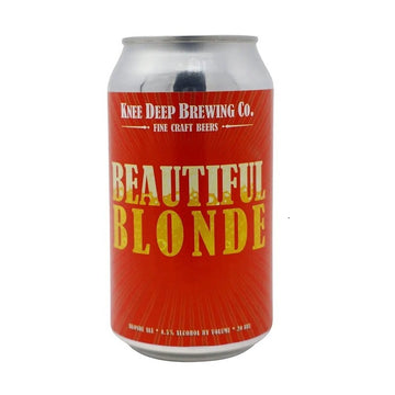 Knee Deep Brewing Co. 'Beautiful Blonde' Blonde Ale Beer 6-Pack - LoveScotch.com