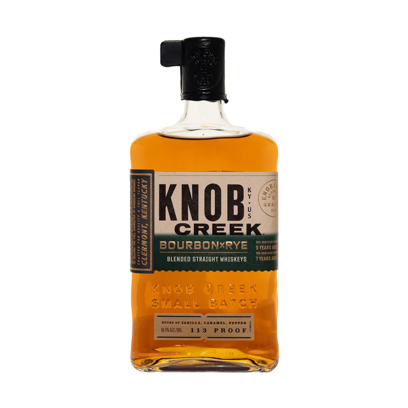 Knob Creek Bourbon x Rye Blended Whiskey - LoveScotch.com