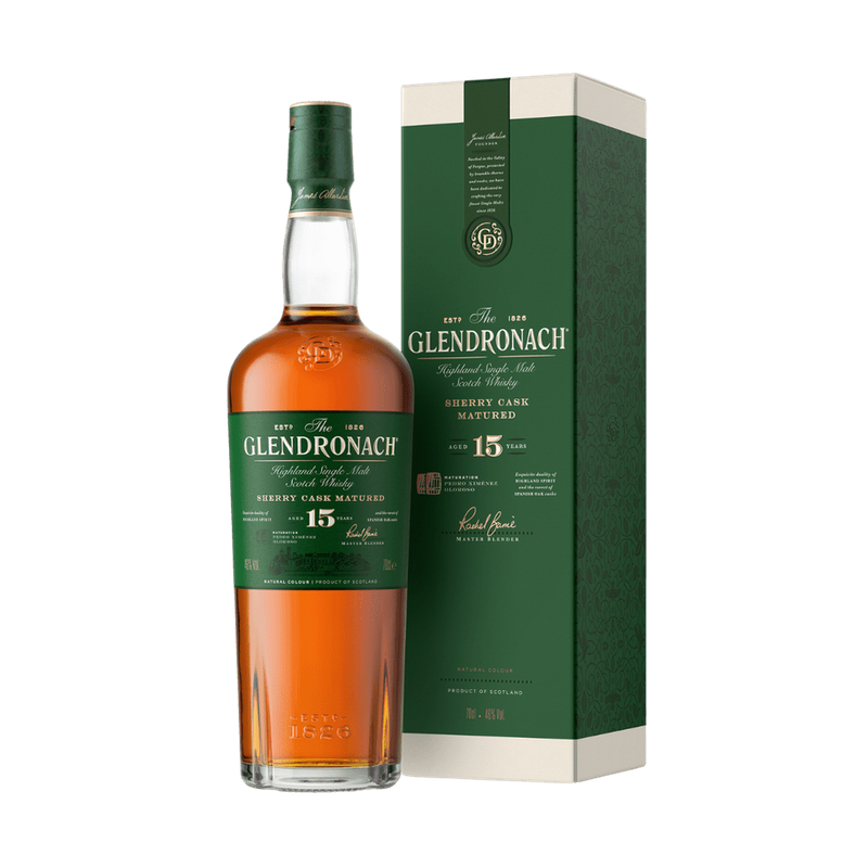 Glendronach 15 Year Old Highland Single Malt Scotch Whisky - LoveScotch.com