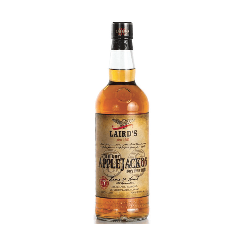 Lairds Straight Applejack 86 100% Brandy - LoveScotch.com