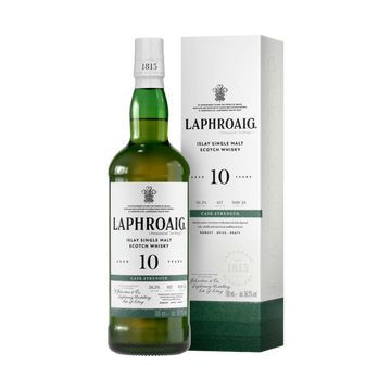 Laphroaig 10 Year Old Cask Strength Batch #017 Islay Single Malt Scotch Whisky - LoveScotch.com
