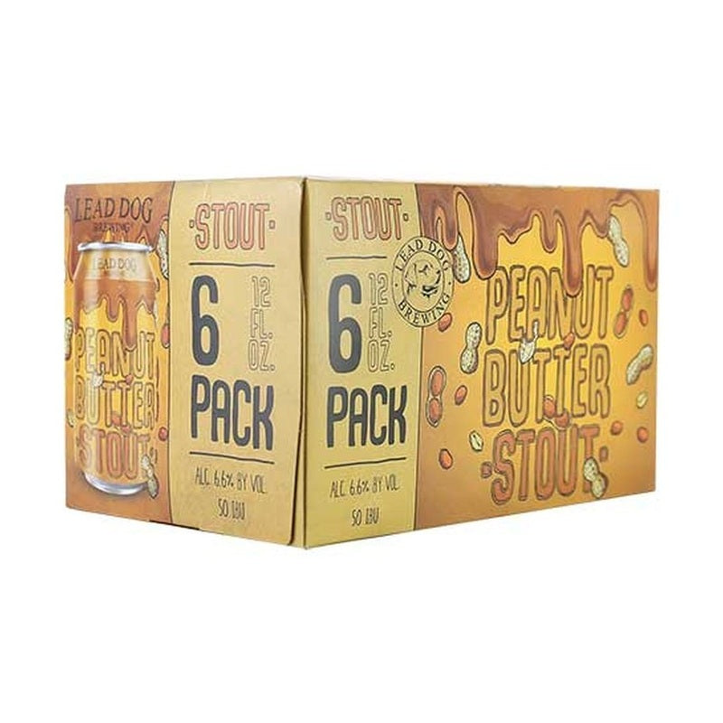 Lead Dog Brewing Peanut Butter Stout Beer 6-Pack - LoveScotch.com