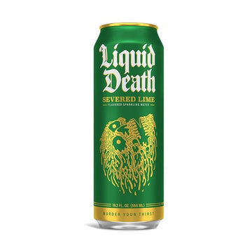 Liquid Death Severed Lime Flavored Sparkling Water - LoveScotch.com