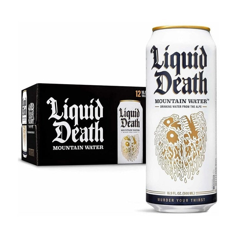 Liquid Death Mountain Water 12-Pack - LoveScotch.com