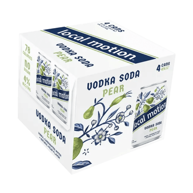 Local Motion - Pear Vodka Soda 4-Pack - LoveScotch.com