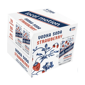 Local Motion - Strawberry Vodka Soda 4-Pack - LoveScotch.com