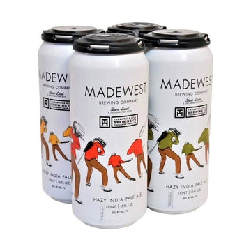 MadeWest x Tarantula Hill 'Short Lived' Hazy IPA Beer 4-Pack - ForWhiskeyLovers.com