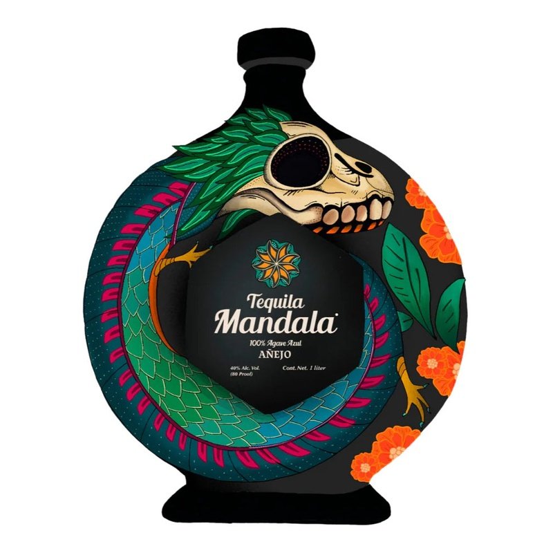 Mandala 'Día de los Muertos 2023' Anejo Tequila Liter - LoveScotch.com