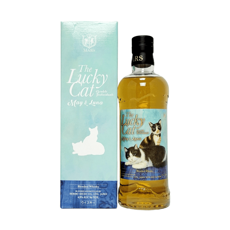 Mars 'The Lucky Cat May & Luna' Blended Japanese Whisky - LoveScotch.com
