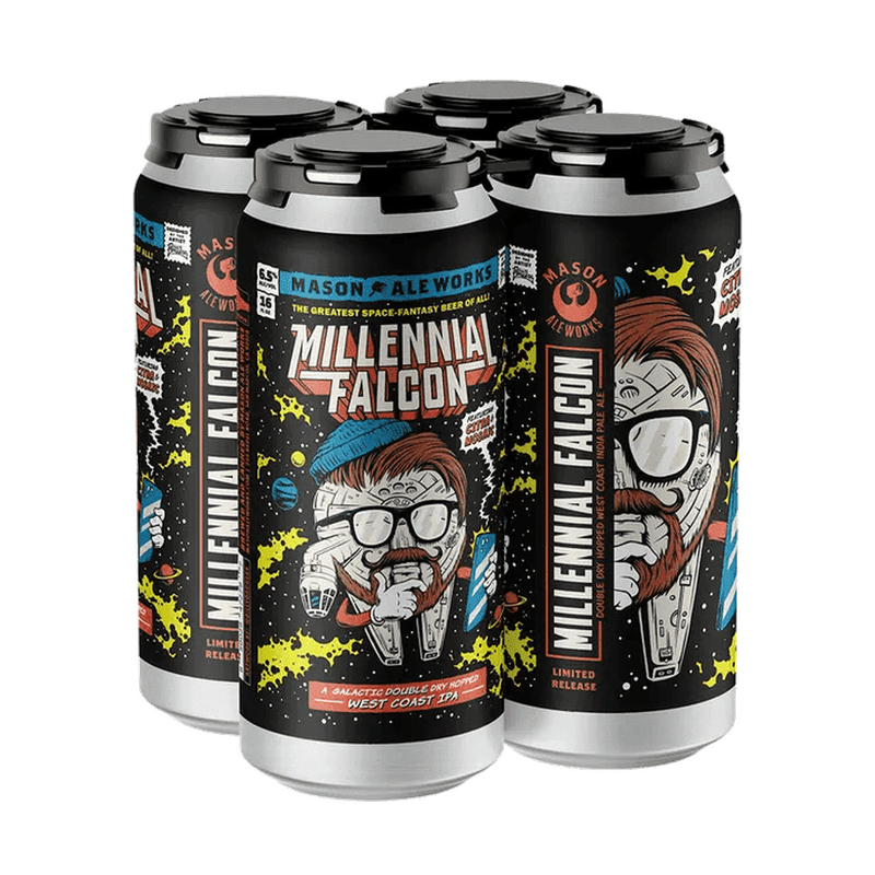 Mason Aleworks 'Millennial Falcon' DDH West Coast IPA 4-Pack - LoveScotch.com