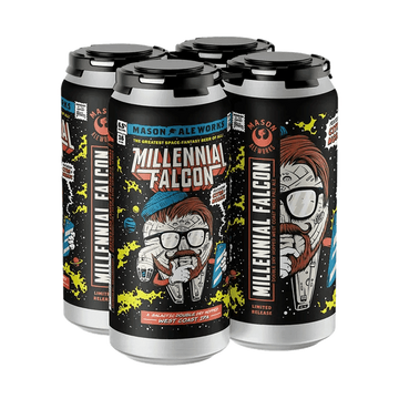 Mason Aleworks 'Millennial Falcon' DDH West Coast IPA 4-Pack - LoveScotch.com