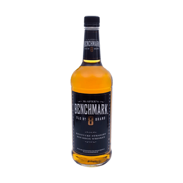 McAfee's Benchmark Old No. 8 Kentucky Straight Bourbon Whiskey 1 Liter - LoveScotch.com
