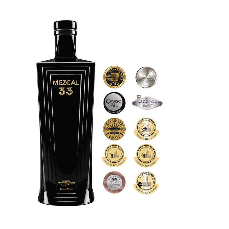 Mezcal 33 Reposado Mezcal Artesanal - LoveScotch.com