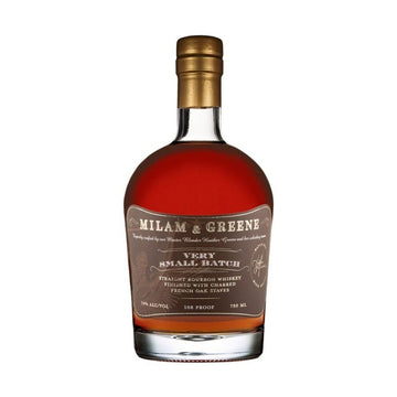 Milam & Greene Very Small Batch Charred French Oak Finish Straight Bourbon Whiskey - LoveScotch.com
