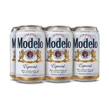 Modelo Especial Beer 6-Pack Cans - ForWhiskeyLovers.com