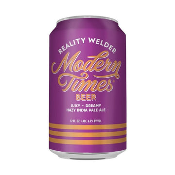 Modern Times 'Reality Welder' Hazy IPA Beer 6-Pack - ForWhiskeyLovers.com