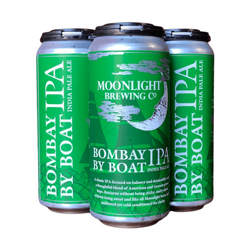 Moonlight Brewing Co 'Bombay by Boat' IPA 4-Pack - LoveScotch.com