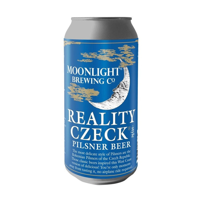 Moonlight Brewing 'Reality Czeck' Czech Pilsner 4-Pack - LoveScotch.com