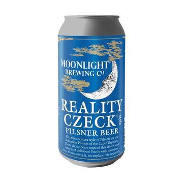 Moonlight Brewing 'Reality Czeck' Czech Pilsner 4-Pack - LoveScotch.com