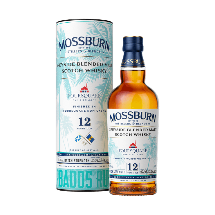 Mossburn 12 Year Old Speyside Blended Malt Foursquare Rum Finish - LoveScotch.com
