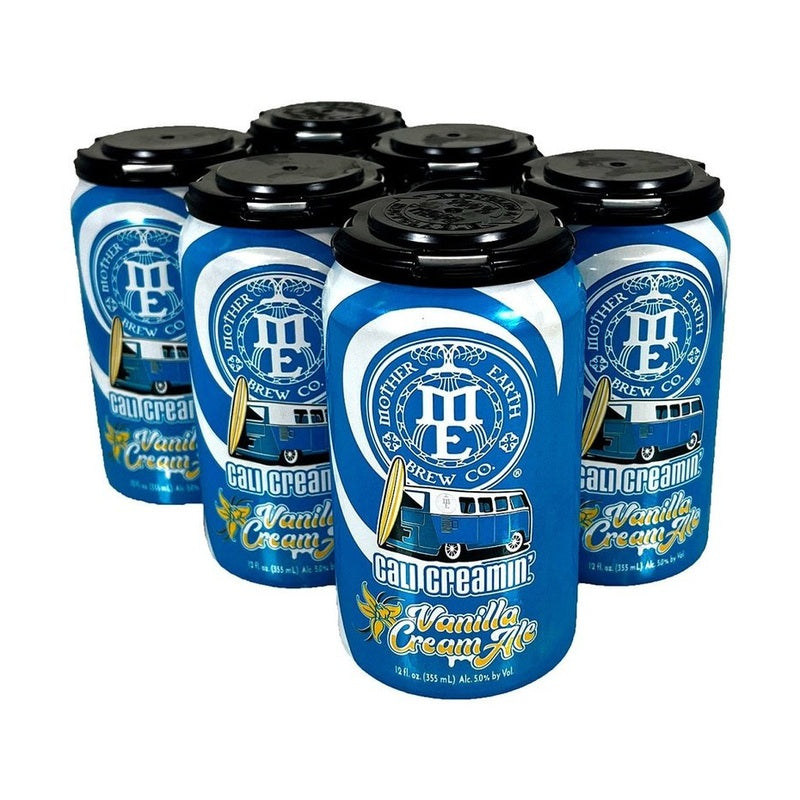 Mother Earth Brew Co. Cali Creamin' Vanilla Cream Ale Beer 6-Pack - LoveScotch.com