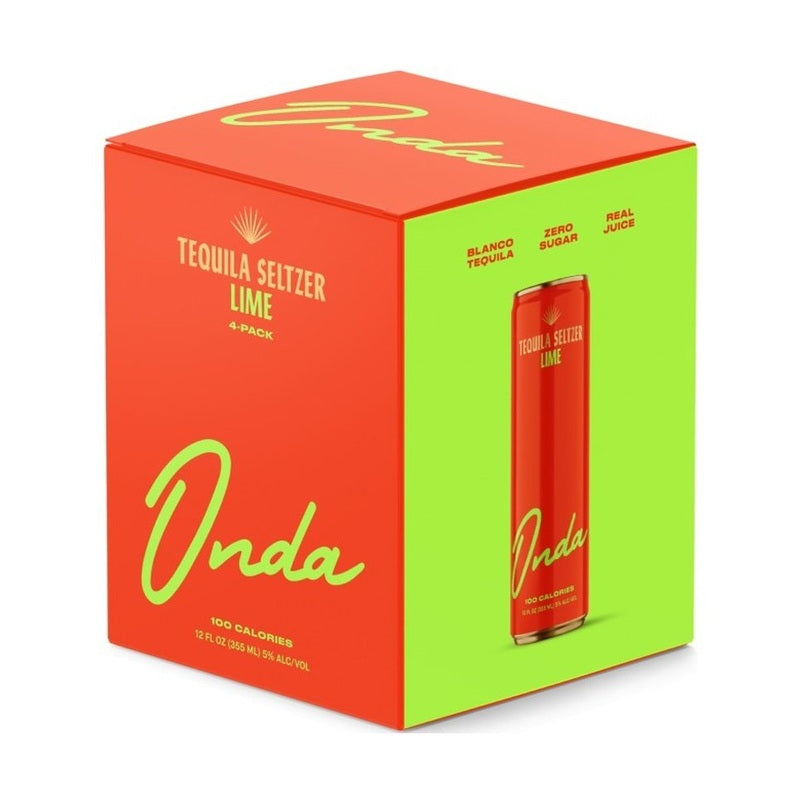 ONDA Tequila Seltzer 'Lime' 4-Pack - LoveScotch.com