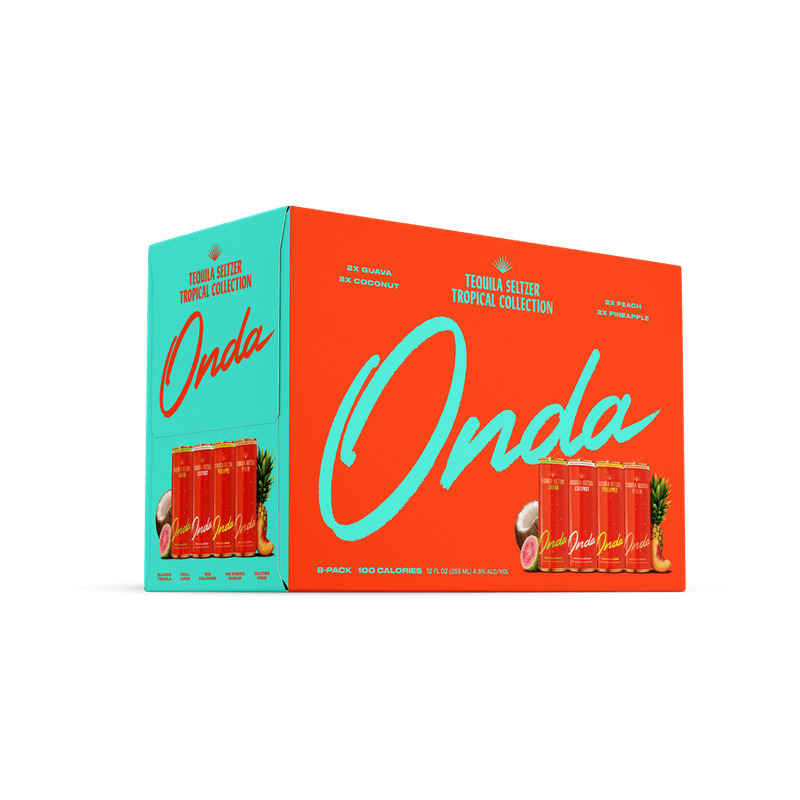 ONDA Tequila Seltzer 'Tropical Collection' 8-Pack - LoveScotch.com