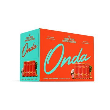 ONDA Tequila Seltzer 'Tropical Collection' 8-Pack - LoveScotch.com