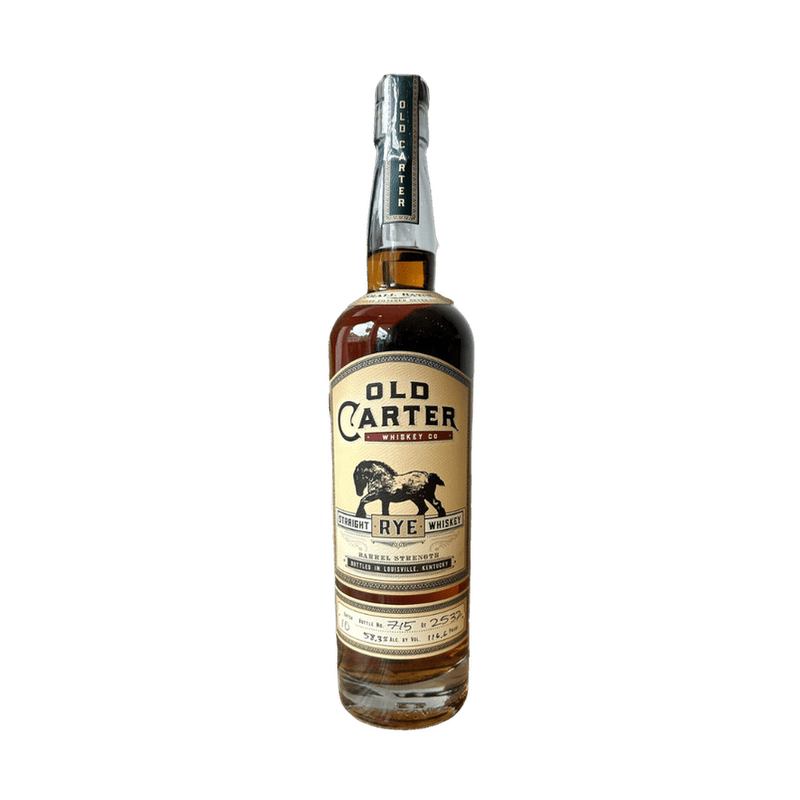 Old Carter Barrel Strength Straight Rye Whiskey Batch No. 10 - LoveScotch.com