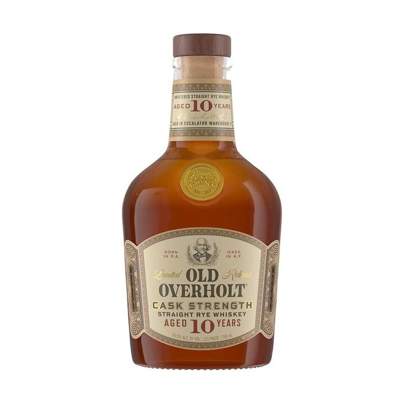 Old Overholt 10 Year Cask Strength Straight Rye Whiskey - LoveScotch.com