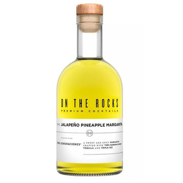 On The Rocks 'The Jalapeno Pineapple Margarita' Premium Cocktail 375ml - LoveScotch.com