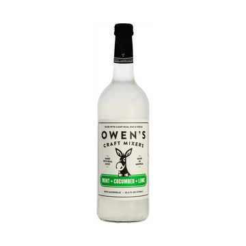 Owen's Mint + Cucumber + Lime Craft Mixers - LoveScotch.com