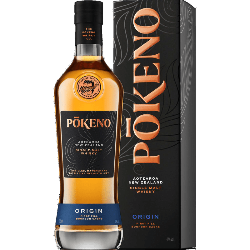 Pōkeno Origin New Zealand Single Malt Whiskey - LoveScotch.com 