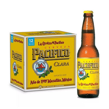 Pacifico Clara Beer 12-Pack - LoveScotch.com