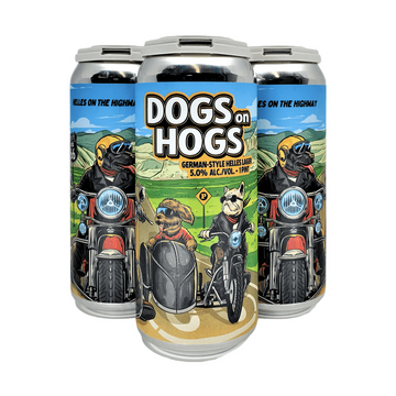 Paperback Brewing Co. Dogs on Hogs German-Style Lager Beer 4-Pack - ForWhiskeyLovers.com